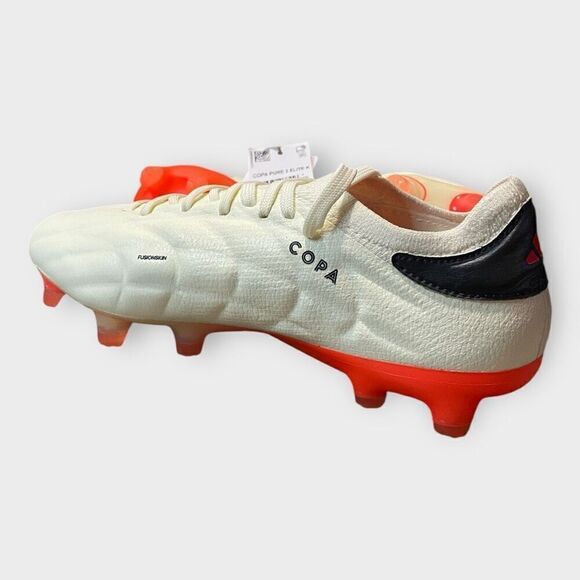 Adidas Copa Pure 2 Plus+ FG Ivory Core Black Solar Red Mens size 4.5/ Womens 5.5 - Picture 6 of 9
